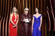 The trio are the face of the movie (Image via Getty)